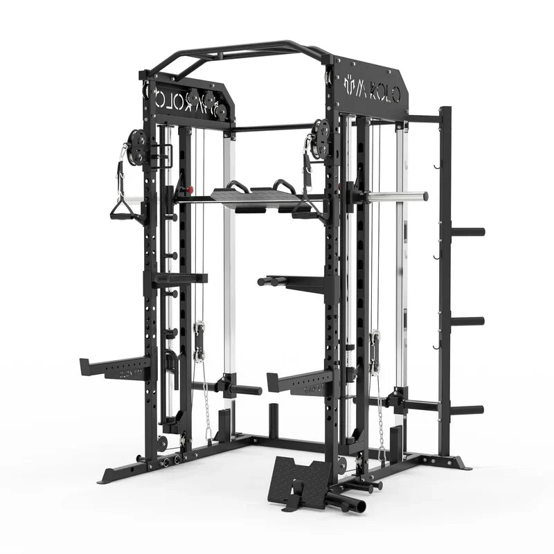 M7 Smith Machine Functional Trainer with Full Vertical Leg Press