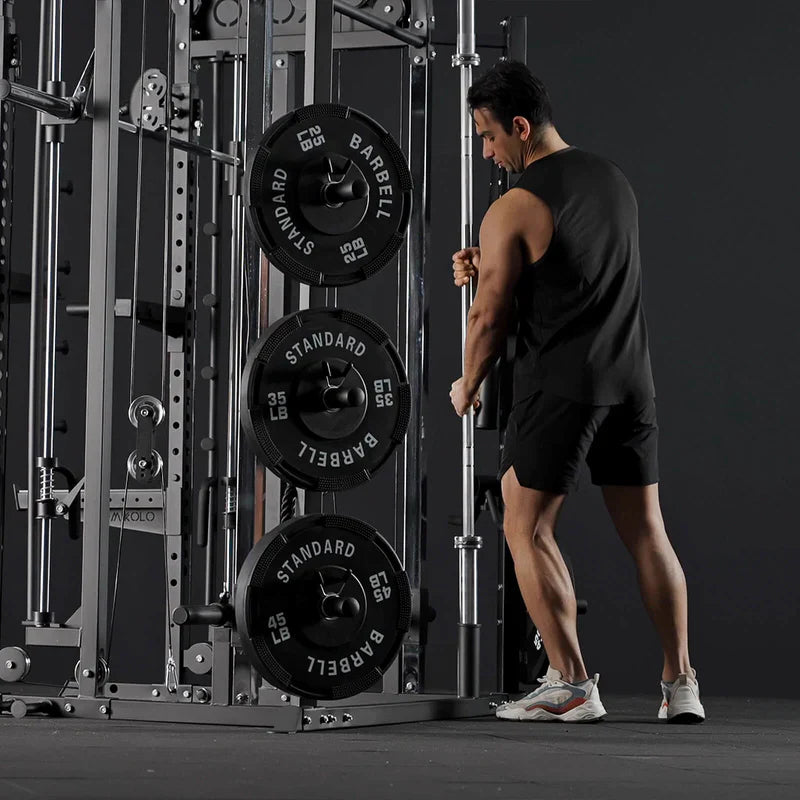 M7 Smith Machine Functional Trainer with Full Vertical Leg Press
