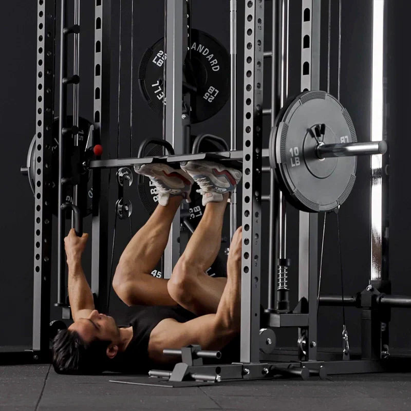M7 Smith Machine Functional Trainer with Full Vertical Leg Press