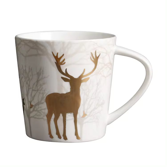 Large 18oz Nordic Matte White Ceramic