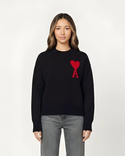A - HEART SWEATER