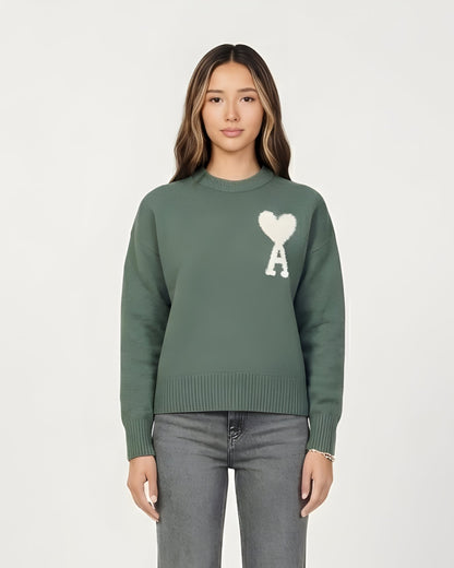 A - HEART SWEATER
