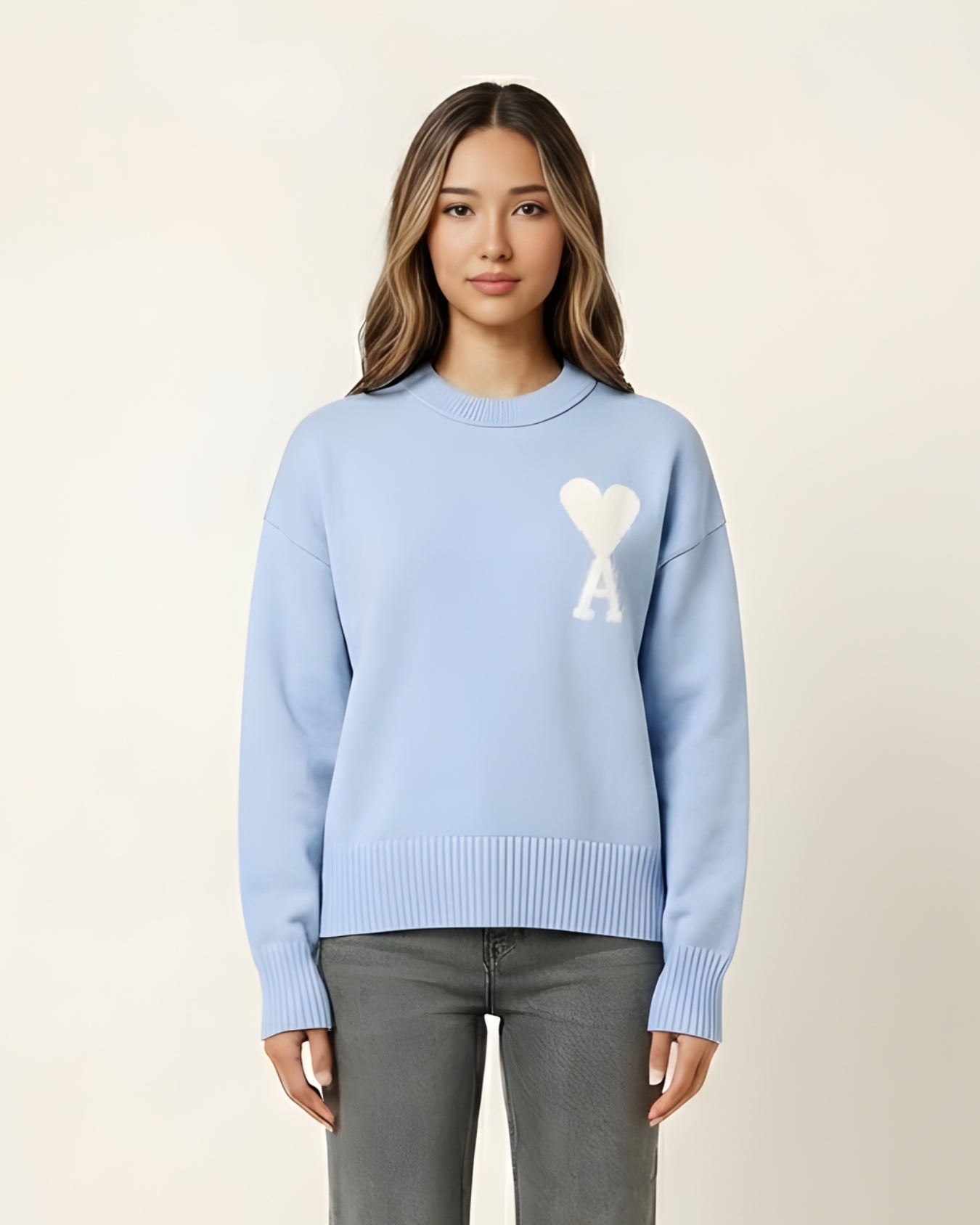 A - HEART SWEATER