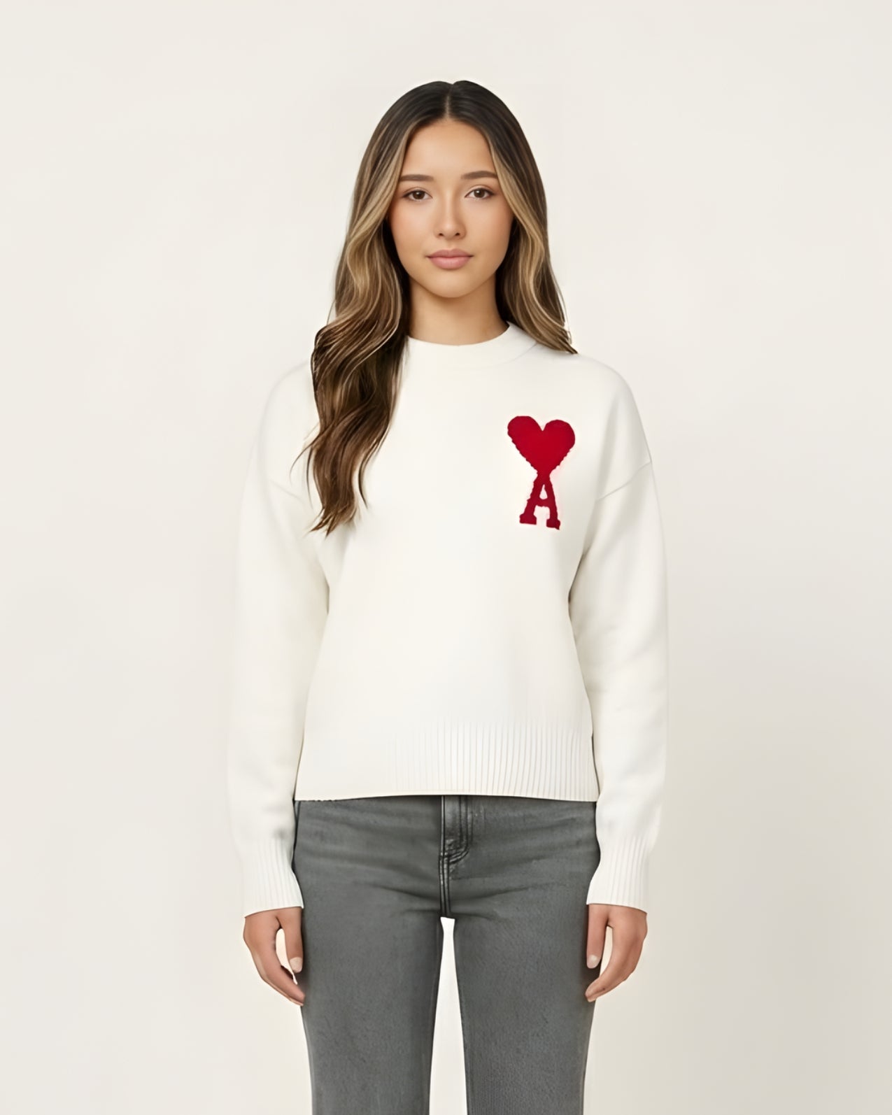 A - HEART SWEATER