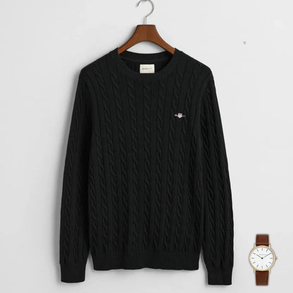 GANT Cable Knit Sweater – Exklusive Edition + GANT Uhr als Geschenk
