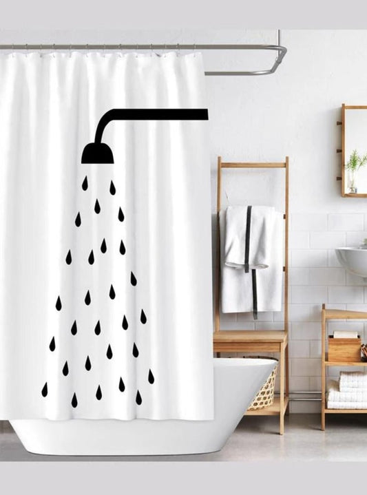 MINIMALISTIC Waterproof Shower Curtain