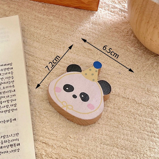 Animal Wooden Fridge Magnet Bottle Opener