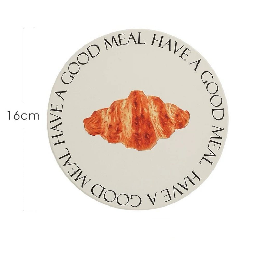 Bread Series Ceramic Heat-Resistant Pot Mat
