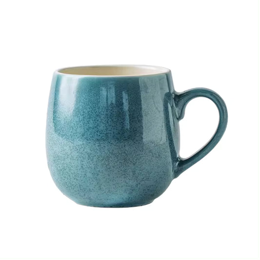 Unique Starry Glazed Ceramic Coffee Mug