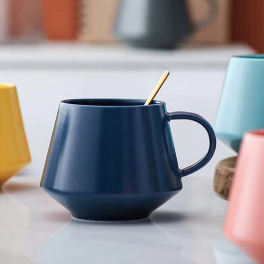 Cute Tazas Modern Nordic Glazed Coffee Mug