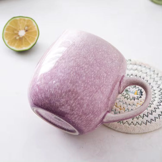 Unique Starry Glazed Ceramic Coffee Mug