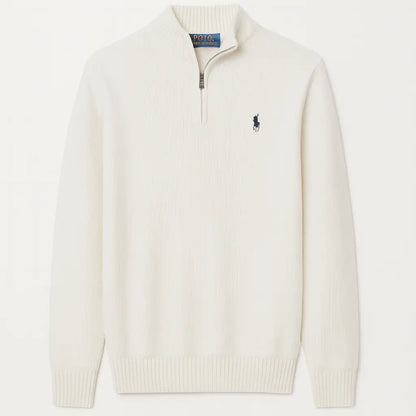 Ralph Lauren Knitted Polo Sweater – Complete Look Edition